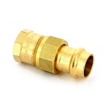 Муфта IBP пресс бронзовая с разъемным соединением 18x1/2" ВР P4330G01804000