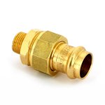 Муфта IBP пресс бронзовая с разъемным соединением 22x1/2" НР P4331G02204000