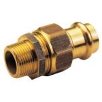 Муфта IBP пресс бронзовая с разъемным соединением 22x1" НР P4331G02208000