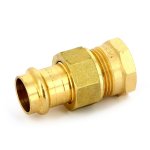 Муфта IBP пресс бронзовая с разъемным соединением 22x3/4" ВР P4330G02206000