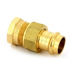 Муфта IBP пресс бронзовая с разъемным соединением 22x3/4" ВР P4330G02206000