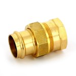 Муфта IBP пресс бронзовая с разъемным соединением 35x1"1/4 ВР P4330G03510000