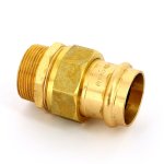 Муфта IBP пресс бронзовая с разъемным соединением 42x1"1/2 НР P4331G04212000