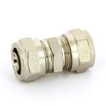Муфта обжимная Uni-Fitt 16 мм никелированная 660N6600