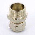 Муфта обжимная Uni-Fitt 16x3/4" НР никелированная 662N6300