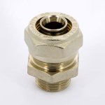 Муфта обжимная Uni-Fitt 20x1/2" НР никелированная 662N7200