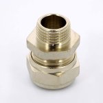 Муфта обжимная Uni-Fitt 20x1/2" НР никелированная 662N7200