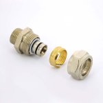 Муфта обжимная Uni-Fitt 20x1/2" НР никелированная 662N7200