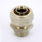 Муфта обжимная Uni-Fitt 26x3/4" НР никелированная 662N8300