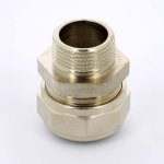 Муфта обжимная Uni-Fitt 26x3/4" НР никелированная 662N8300