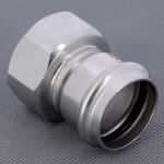 Муфта переходная 35х1"1/4 ВР VIEGA Sanpress Inox SC-Contur 436667
