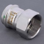 Муфта переходная 35х1"1/4 ВР VIEGA Sanpress Inox SC-Contur 436667