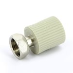 Муфта полипропиленовая с накидной гайкой FV Plast 20x1/2" ВР AA223020012