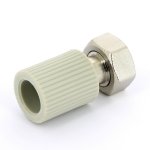 Муфта полипропиленовая с накидной гайкой FV Plast 20x3/4" ВР AA223020034