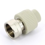 Муфта полипропиленовая с накидной гайкой FV Plast 25x3/4" ВР AA223025034