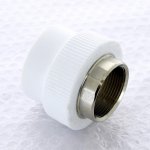 Муфта полипропиленовая Pro Aqua комбинированная под ключ 50х1"1/2 ВР PA22522P