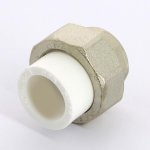Муфта полипропиленовая Pro Aqua комбинированная разборная 20х1/2" ВР PA20008