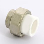 Муфта полипропиленовая Pro Aqua комбинированная разборная 20х1/2" ВР PA20008