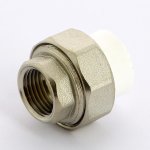 Муфта полипропиленовая Pro Aqua комбинированная разборная 20х1/2" ВР PA20008