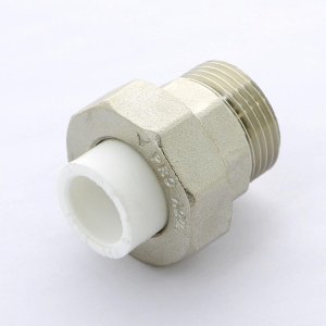 Муфта полипропиленовая Pro Aqua комбинированная разборная 20х1" НР PA21011