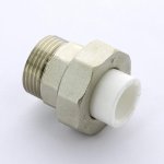 Муфта полипропиленовая Pro Aqua комбинированная разборная 20х1" НР PA21011