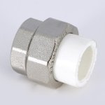 Муфта полипропиленовая Pro Aqua комбинированная разборная 20х3/4" ВР PA20010