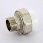 Муфта полипропиленовая Pro Aqua комбинированная разборная 25х3/4" НР PA21014
