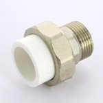 Муфта полипропиленовая Pro Aqua комбинированная разборная 32х1" НР PA21018
