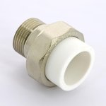 Муфта полипропиленовая Pro Aqua комбинированная разборная 32х1" НР PA21018