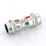 Муфта пресс двухраструбная Viega Prestabo 15 оцинкованная сталь SC Contur 557980