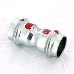 Муфта пресс двухраструбная Viega Prestabo 22 оцинкованная сталь SC Contur 558000