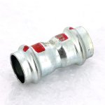 Муфта пресс двухраструбная Viega Prestabo 22 оцинкованная сталь SC Contur 558000