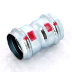 Муфта пресс двухраструбная Viega Prestabo 35 оцинкованная сталь SC Contur 558024