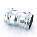 Муфта пресс двухраструбная Viega Prestabo 35 оцинкованная сталь SC Contur 558024