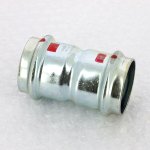 Муфта пресс двухраструбная Viega Prestabo 42 оцинкованная сталь SC Contur 558031