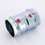 Муфта пресс двухраструбная Viega Prestabo 54 оцинкованная сталь SC Contur 558048
