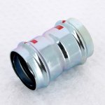 Муфта пресс двухраструбная Viega Prestabo 54 оцинкованная сталь SC Contur 558048