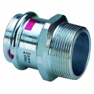 Муфта пресс Viega Prestabo 22х3/4" НР оцинкованная сталь SC Contur