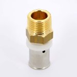 Муфта пресс Uni-Fitt 16x1/2" НР 702G6200