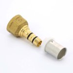 Муфта пресс Uni-Fitt 16x1/2" ВР 701G6200