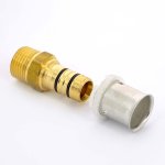 Муфта пресс Uni-Fitt 20x1/2" НР 702G7200
