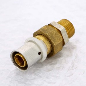Муфта пресс Uni-Fitt 20x1/2" НР с разъемным соединением 715G7200
