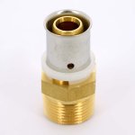 Муфта пресс Uni-Fitt 20x3/4" НР 702G7300