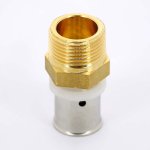 Муфта пресс Uni-Fitt 20x3/4" НР 702G7300