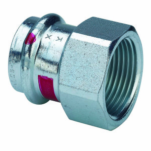 Муфта пресс Viega Prestabo 22х3/4" ВР оцинкованная сталь SC Contur
