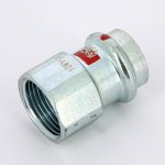 Муфта пресс Viega Prestabo 22х3/4" ВР оцинкованная сталь SC Contur 559113
