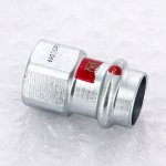 Муфта пресс Viega Prestabo 18х1/2" ВР оцинкованная сталь SC Contur 559090
