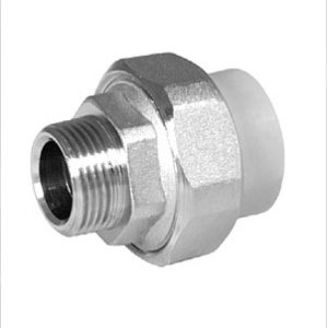 Муфта разъемная с наружной резьбой полипропиленовая SPK 25x1/2"