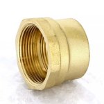 Муфта редукционная латунная Uni-Fitt 1/2"x3/8" ВР 602G2100