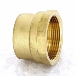 Муфта редукционная латунная Uni-Fitt 1/2"x3/8" ВР 602G2100